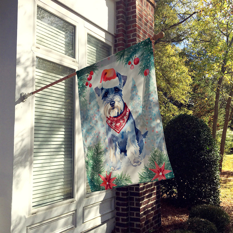 Double Sided Polyester Christmas, 40'' H x 28'' W