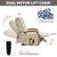 Fauteuil inclinable électrique Power Leatheraire-1247031862