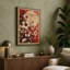 Moonlit Cherry Blossom Japandi - Wrapped Canvas-1061914827-1061914828