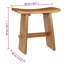 Alani Solid Wood Accent Stool