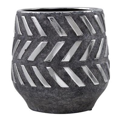 Barb Ceramic Cachepot