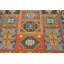 Tapis indien géométrique Kazak 4 x 6