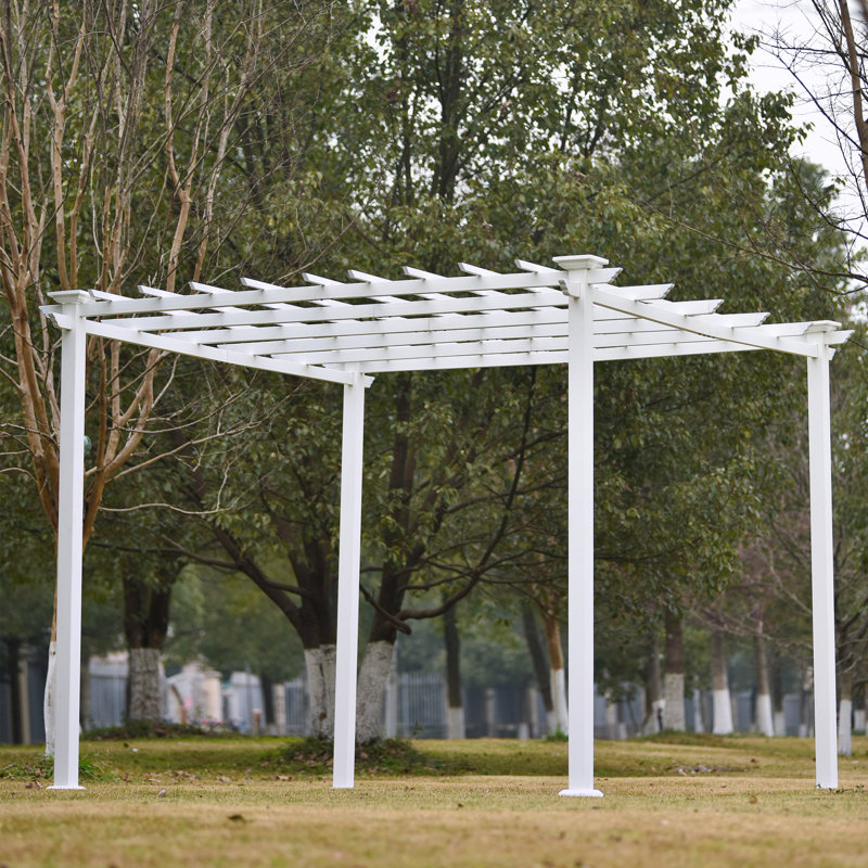 9,7 pi L 9,7 pi. Pergola en métal