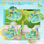 Glissade d'eau gonflable extérieure pour enfants 8 à 12, cour gonflable avec double glissade Adam