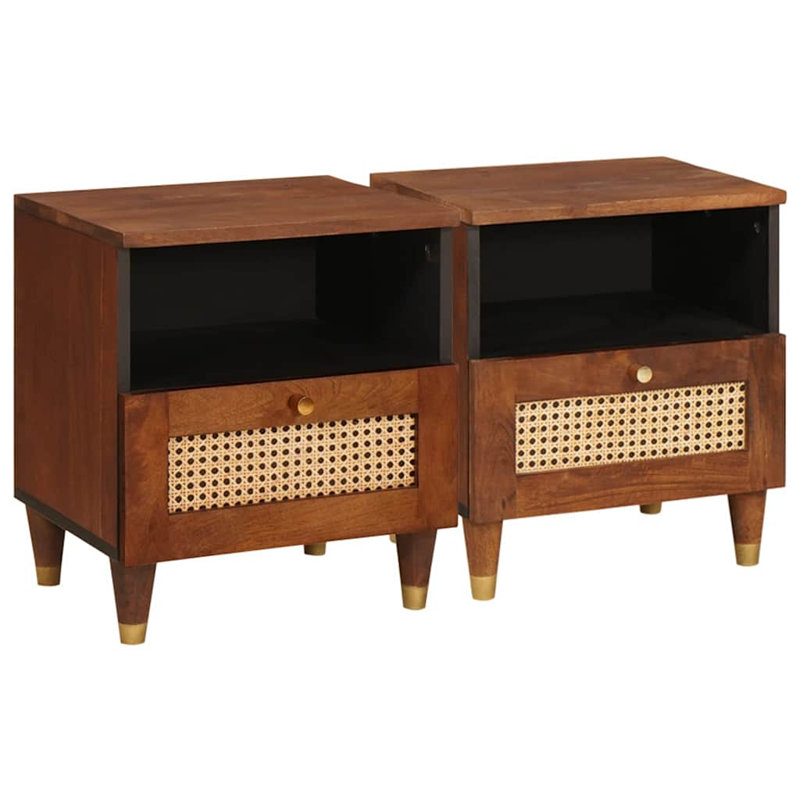 40 cm W Bedside Table
