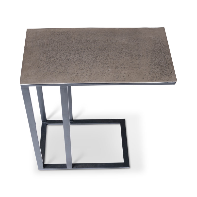 Tanu End Table, 23" H x 19" W x 11" D, White