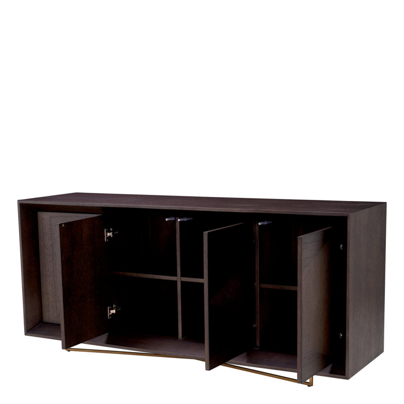 Sonesta 70.87'' W Solid Wood Sideboard, 	Mocha
