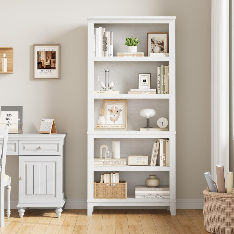 181.2cm H x 80cm W Bookcase, White