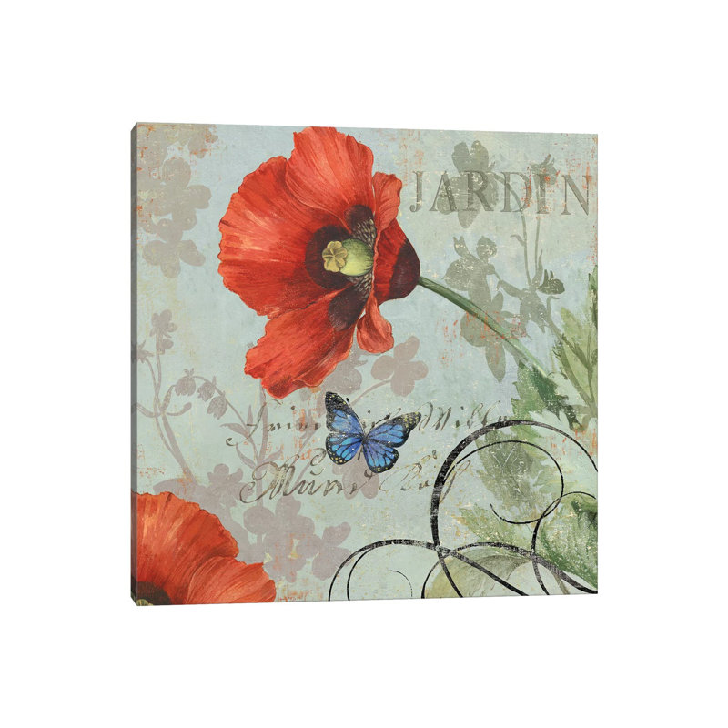 Jardin by Aimee Wilson - Wrapped Canvas Gallery-Wrapped Canvas Giclée, 45.72 cm H x 45.72 cm W x 1.91 cm D