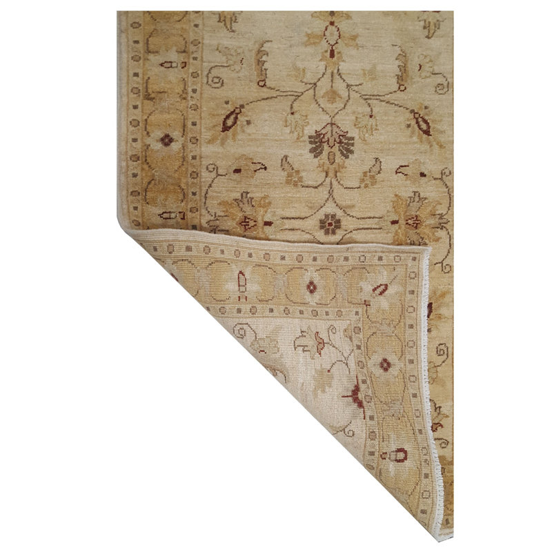 Davey Hand Knotted 3x10 Ivory Runner