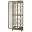 Luke V Lighted Curio Cabinet-535392903