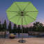 Parasol de marché Ayzah 9 pi avec 80 lumières DEL-1376356423