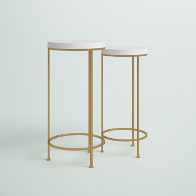 Scheidt Top Nesting Tables End Table