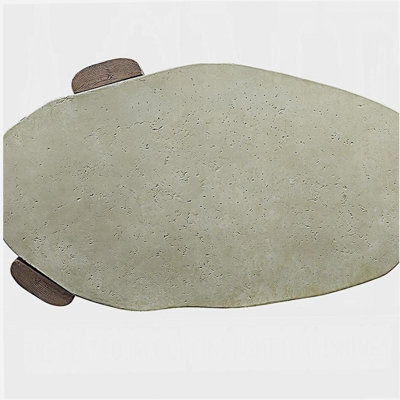 Weathered Grey And Oak Oblong Coffee Table
