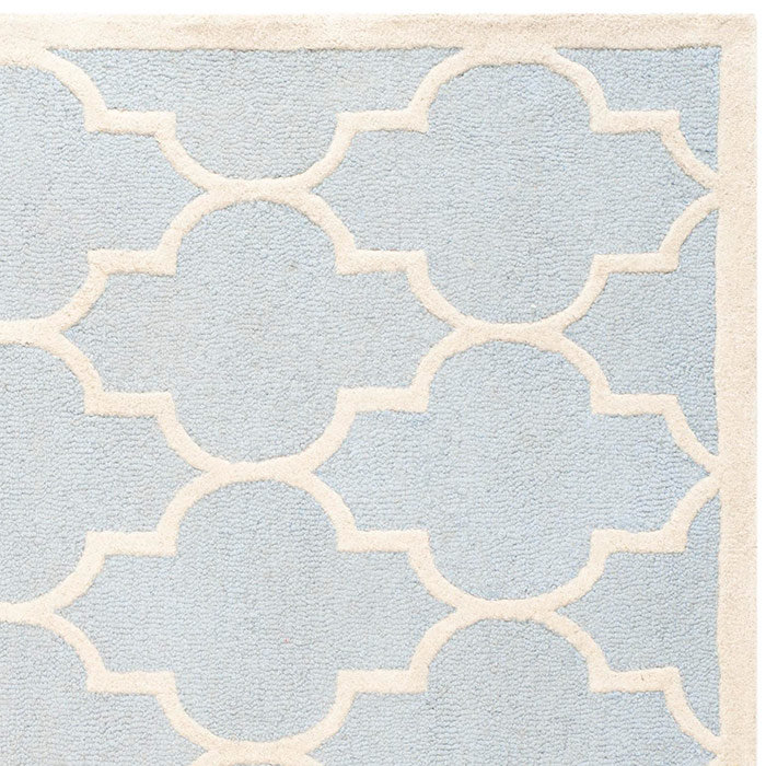 Django Geometric Wool Hand Woven Area Rug