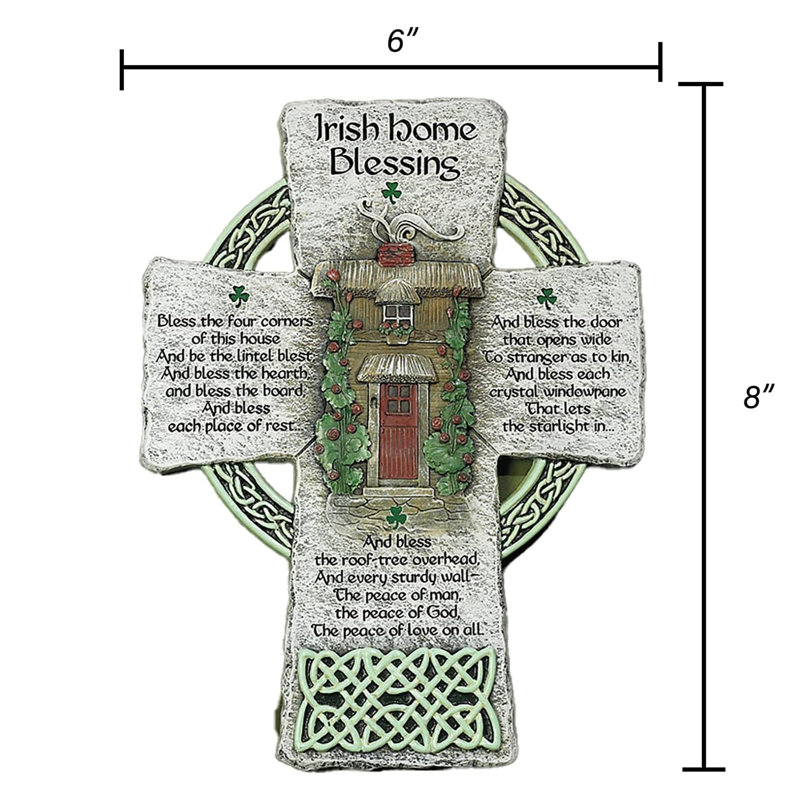 Home Blessing Resin Wall Cross