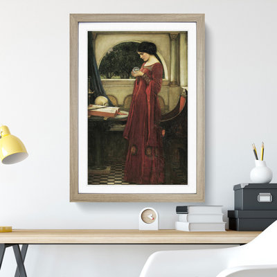 The Crystal Ball by John William Waterhouse - Picture Frame Painting