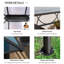 Lauduke 4m x 3m Steel Patio Gazebo