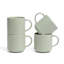 Over&Back Stackable Semi-Matte Hand-Finished Stoneware Mugs, Set of 4-99312907