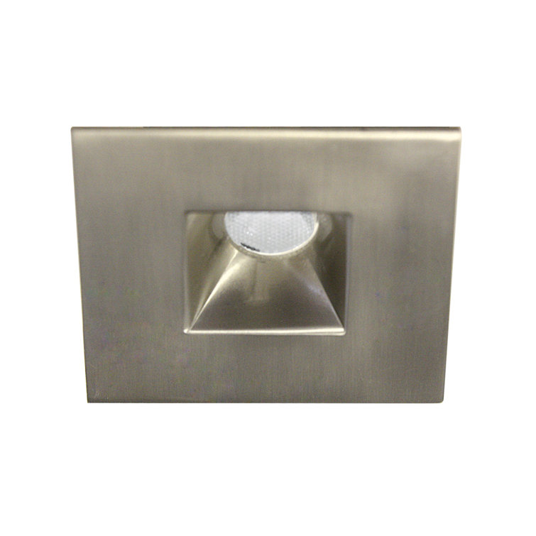 Miniature Downlight Open Reflector Square 1.5" LED Recessed Trim