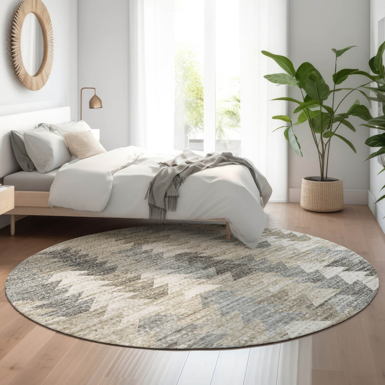 Premium Machine Washable Cerrito Taupe Rug