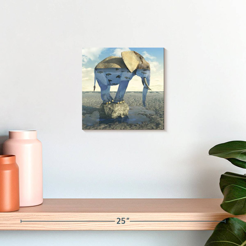 Brampt Drinking Problem, 10" H x 10" W
