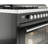 ILVE Professional Plus II 48 Dual Fuel Range, 5 Sealed Burners, Griddle (Glossy Black)-98168236-98168235