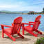 Chaise Adirondack pliante en plastique Bryes-2103598853