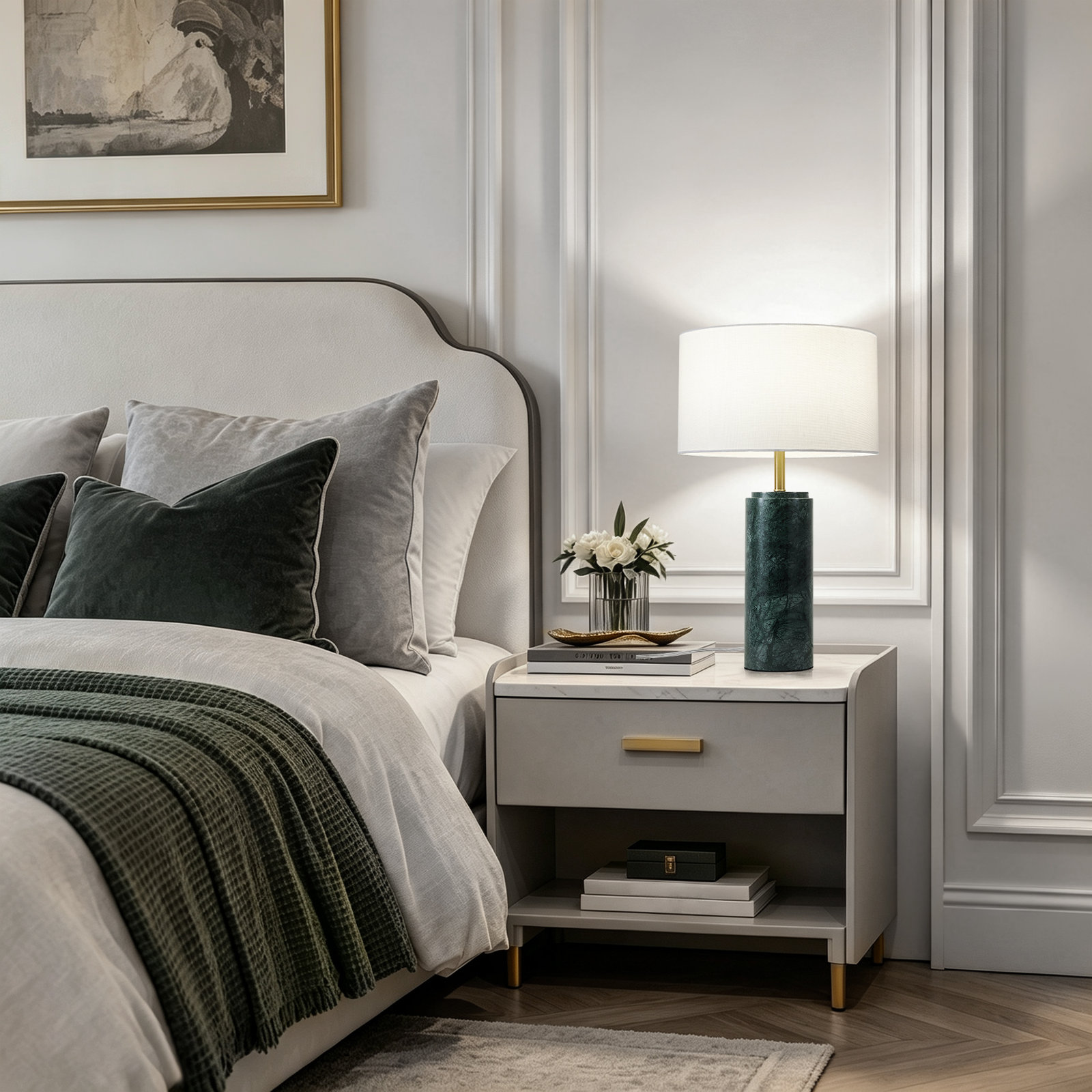 Marble Table Lamp