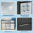 Double Door Mini Fridge with Freezer, 3.1 Cu.Ft - Stainless Steel Compact Refrigerator, Adjustable Thermostat, Removable Glass Shelves for Small Spaces, Dorm, Apartment-122454385