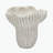 9.3x9x8.7" Sand and Cement Coral Planter with Textured Beige Finish