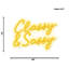Enseigne néon Classy & Sassy - 26 po x 19 po