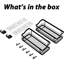 Ensemble de 2 tablettes de douche pour salle de bain, panier avec 8 crochets pour suspendre le shampooing, organisateur de rangement mural en acier inoxydable pour la cuisine