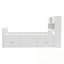 Full Size Platform Bed Frame with Storage Bookcases, Shelves and Four Drawers-1956996909