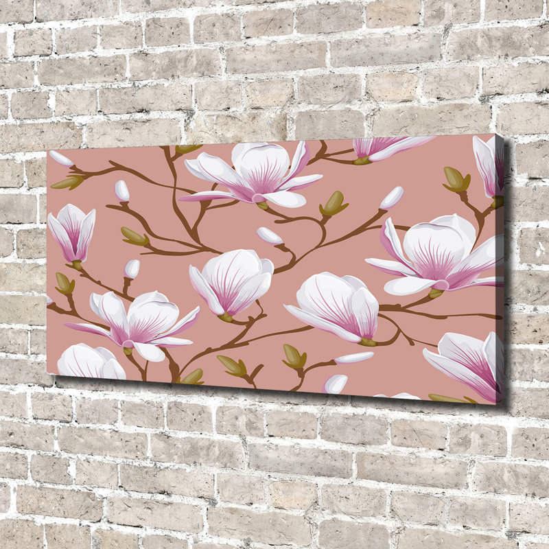 Magnolia - Print, 70cm H x 140cm W x 2cm D, Wrapped Canvas