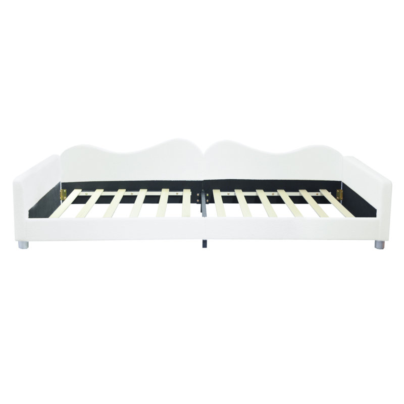 Horasan Upholstered Bed, White