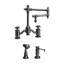 Towson Bridge Faucet - 12" Articulated Spout-795599963