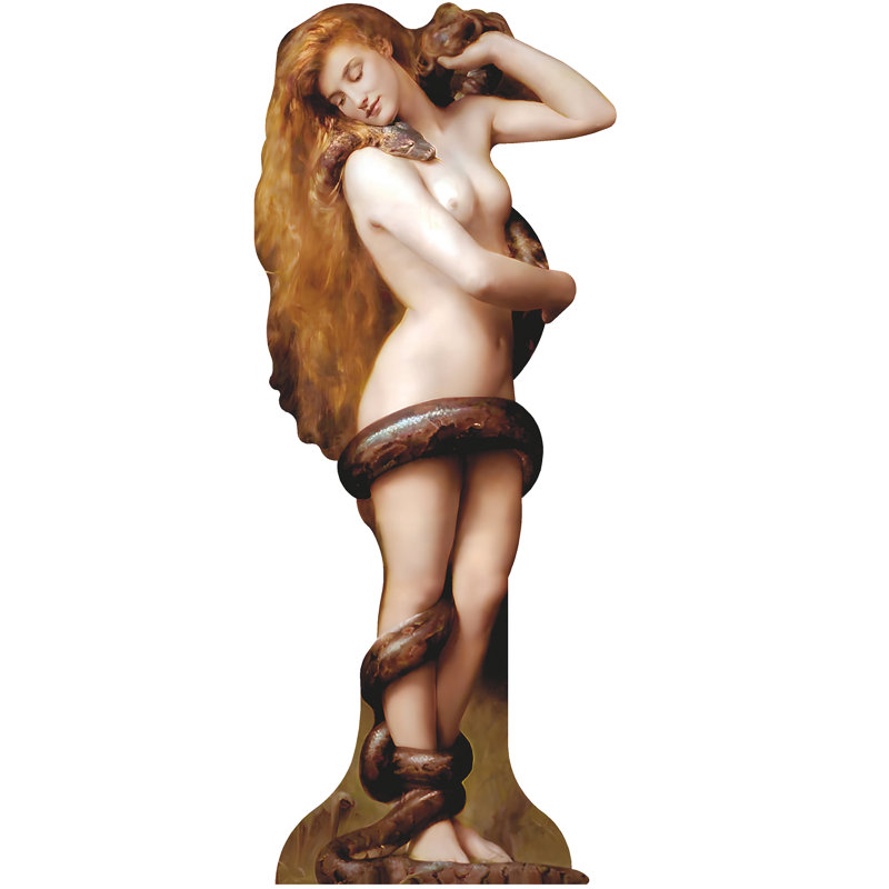 Lilith Snake Adam Wife Cardboard Standup