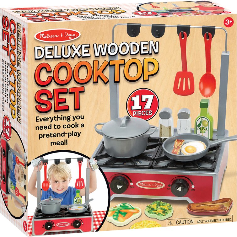 Melissa & Doug Deluxe Cooktop Toy Set & Reviews