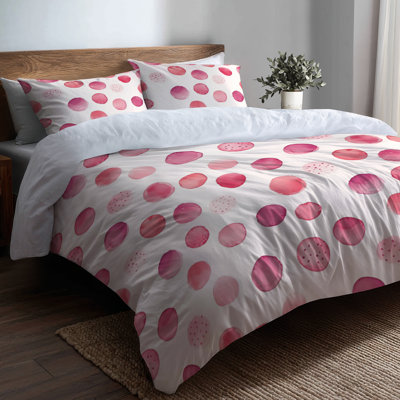 Pink Sparkle Dots I Bedding