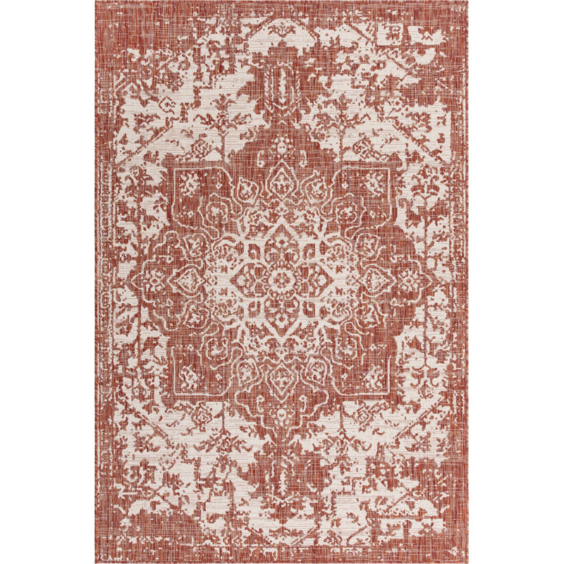 Allayna Dubai Indoor/Outdoor Rug, Rectangle 6'1" x 9'