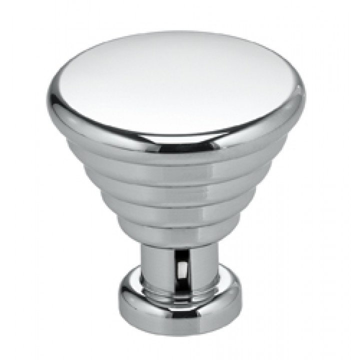 Conical Knob, 1", Bright Chrome