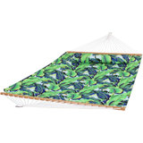 Tweedbrook 2-Person Quilted Polyester Spreader Bar Hammock