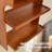 Wooden Cologne Wall-Mount Shelf,Dustproof Cabinet, Solid Wood