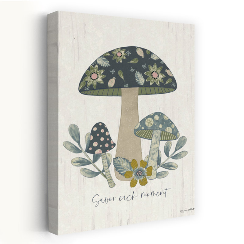 Savourer chaque moment - Art typographique contemporain «Savour chaque moment», H 24 po x l 36 po