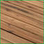 Table basse ronde en bois d'acacia massif 35,6 po pour le salon, style naturel pour unifier les espaces domestiques