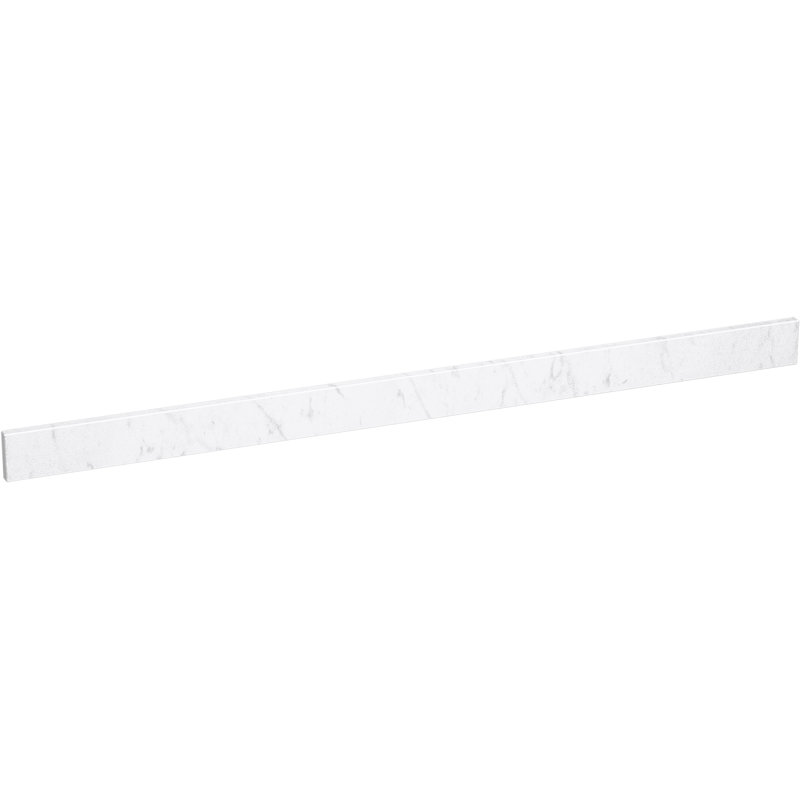 Dosseret en quartz Silestone 61 po, Statuario éternel