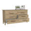 Commode double 6 tiroirs Hms, quatre pieds, plateau supérieur-1645124144