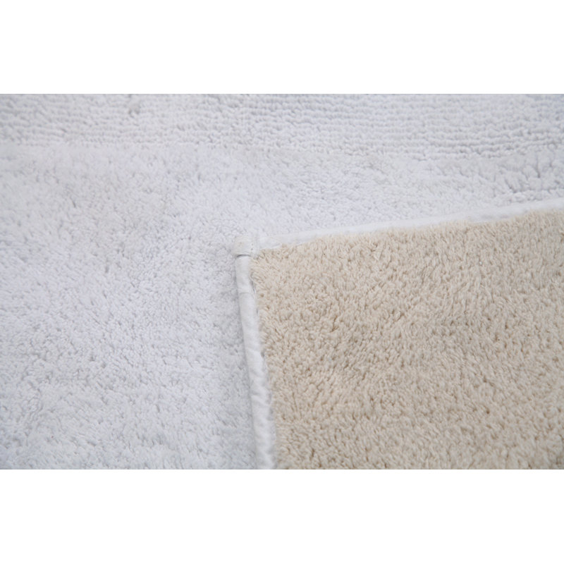 Tapis pour salle de bain réversible 100% coton Natividad
