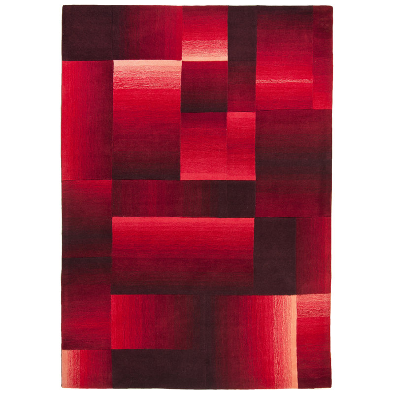 Geometric Hand Woven Area Rug, Rectangular 200 x 300cm
